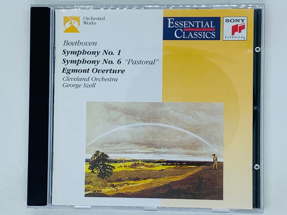 即決CD オーストリア盤 BEETHOVEN SYMPHONIES No.1 & 6 PASTORAL GEORGE SZELL / ベートーヴェン Austria X33_画像1