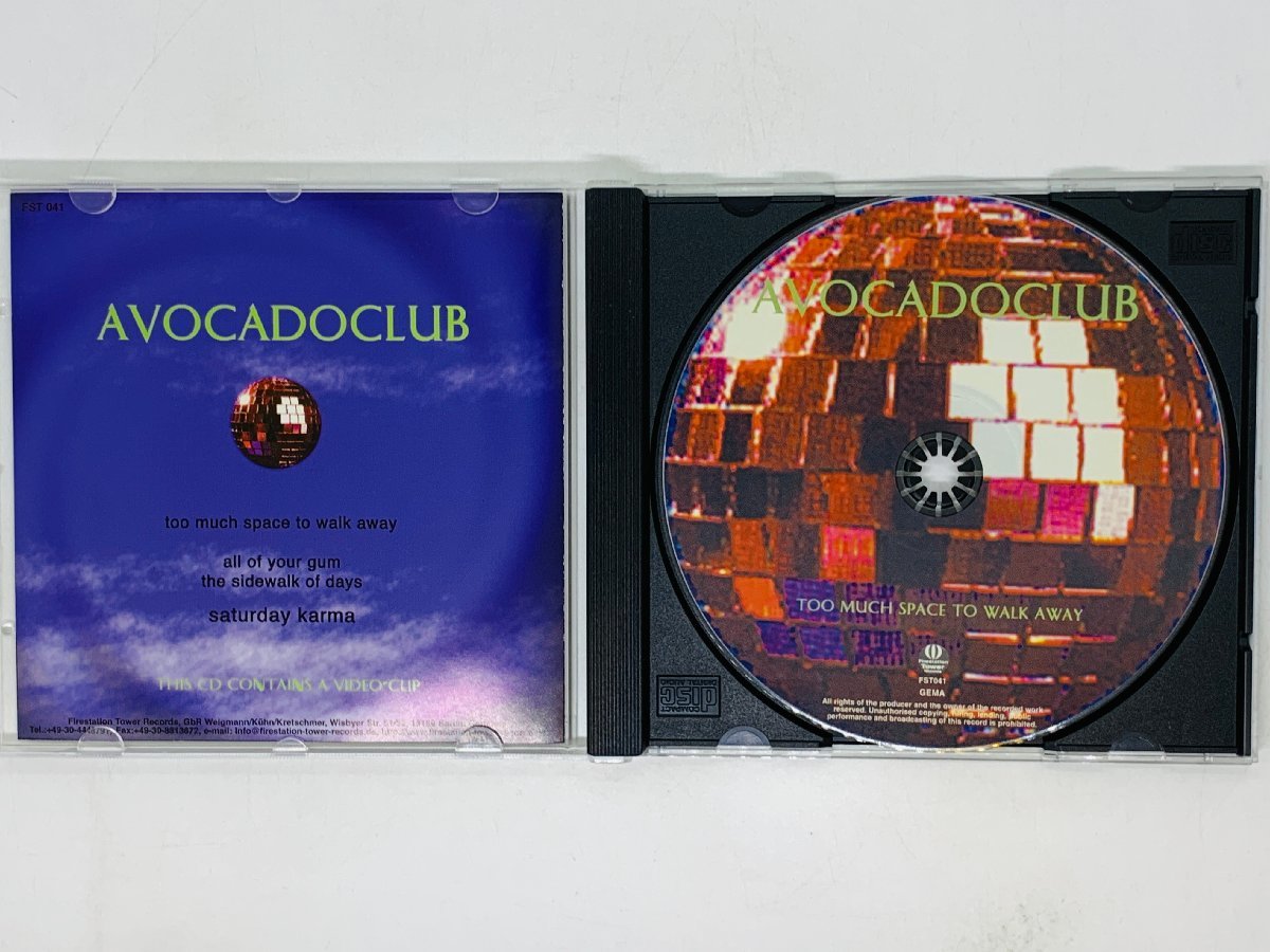 即決CD AVOCADOCLUB / Too Much Space To Walk Away / All Of Your Gum Z29_画像3