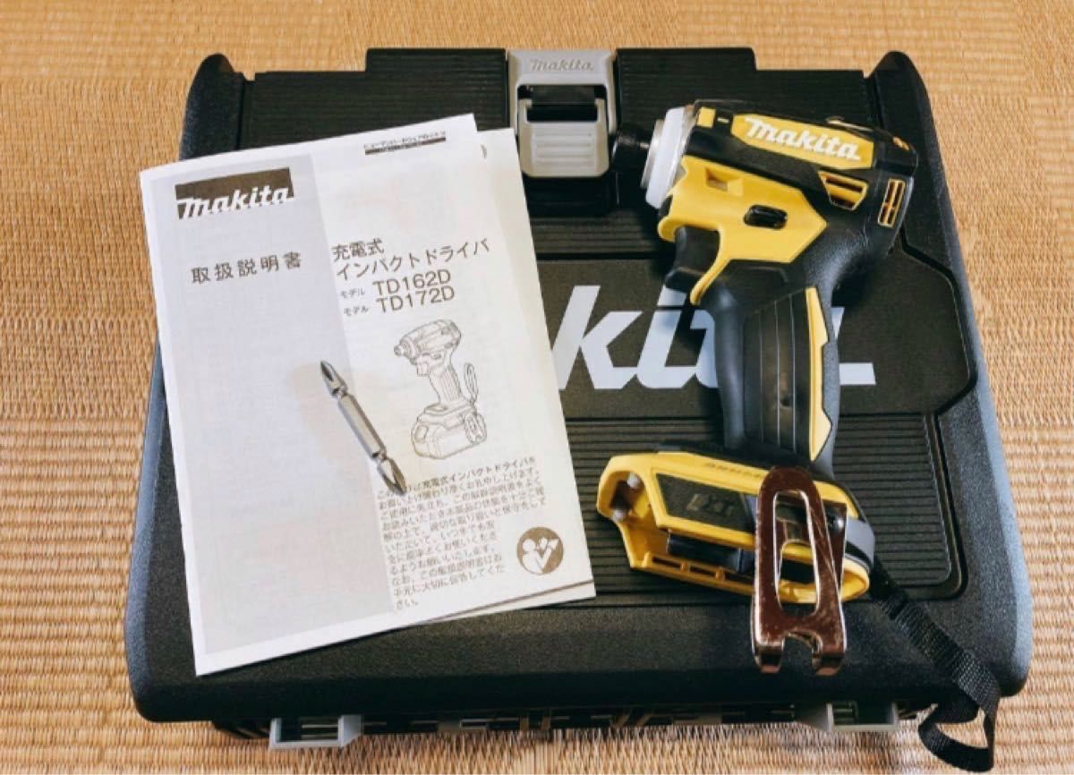マキタ TD172 フレッシュイエロー 本体+ケース 新品未使用品 18V