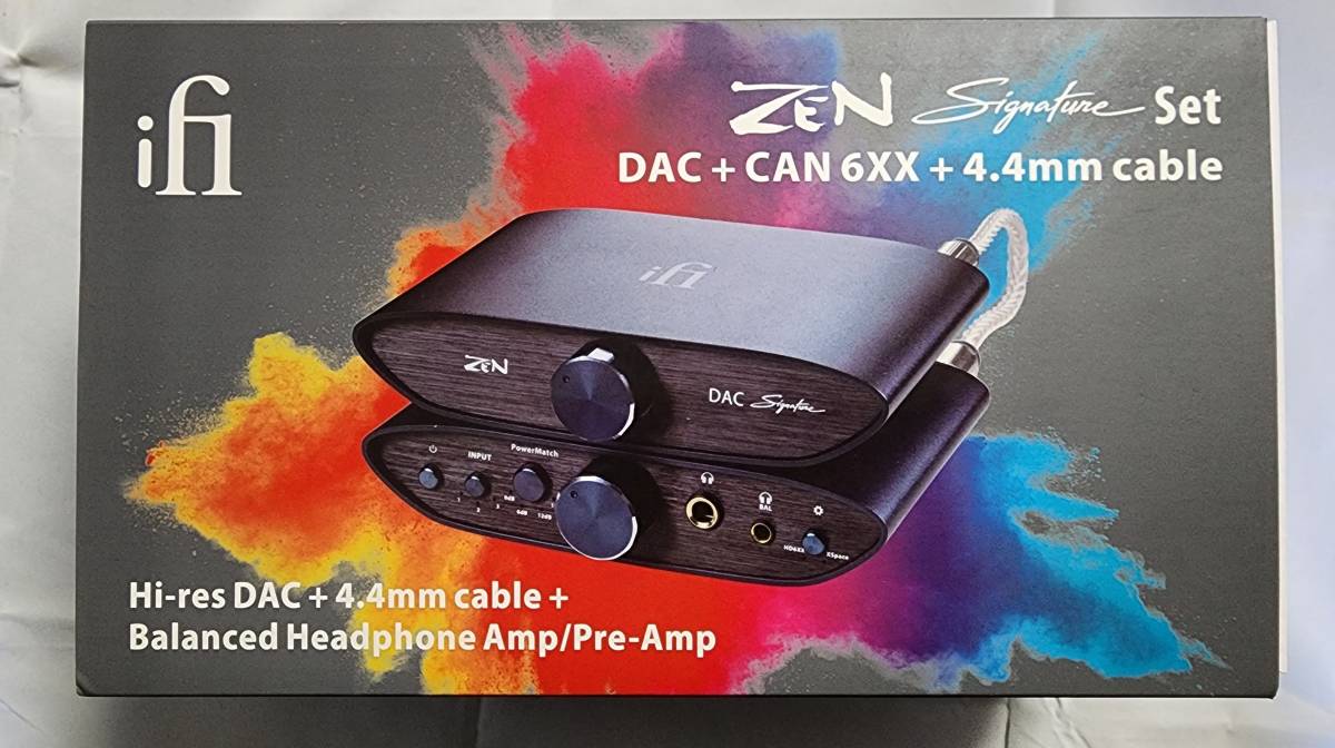 大特価新品 ヘッドホンアンプ iFi audio ZEN Signature Set 6XX