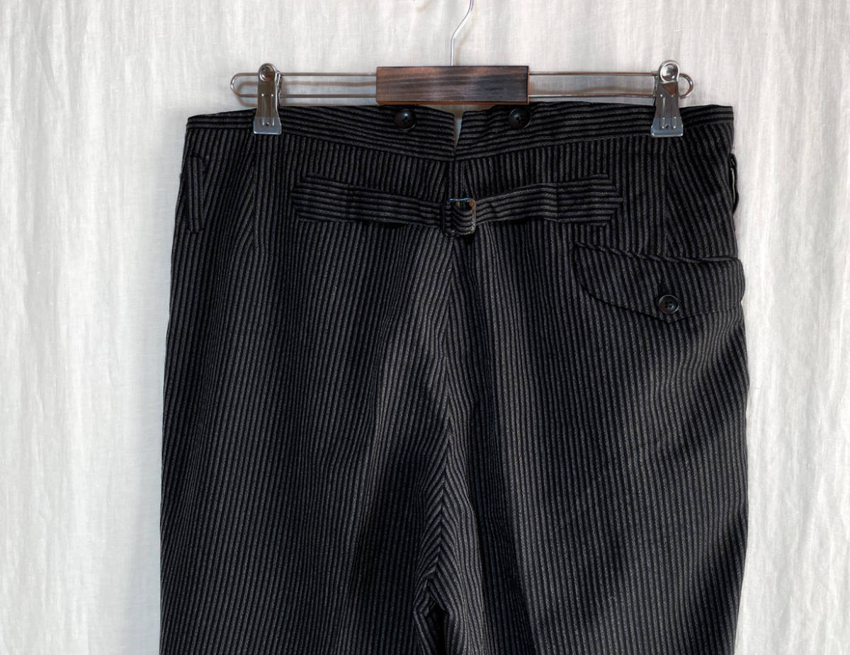 30s 40s ユーロ ヴィンテージ 針刺し シンチバック ブラック