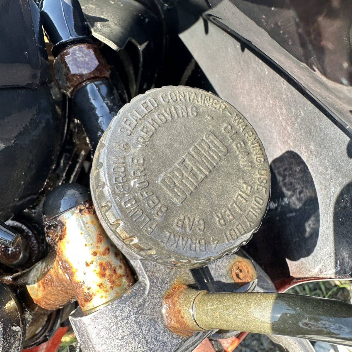 2021年最新海外 モトグッチ MOTOGUZZI V35 ジャンク 部品取り 不動車