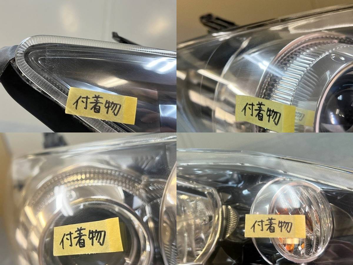 ウィッシュ ZGE20W/ZGE20G ZGE21G ZGE22W ZGE25W/25G 前期 HID/キセノン 純正 右ヘッドライト/右ヘッドランプ ICHIKOH 68-16 ▼27123/E4/あ_画像4