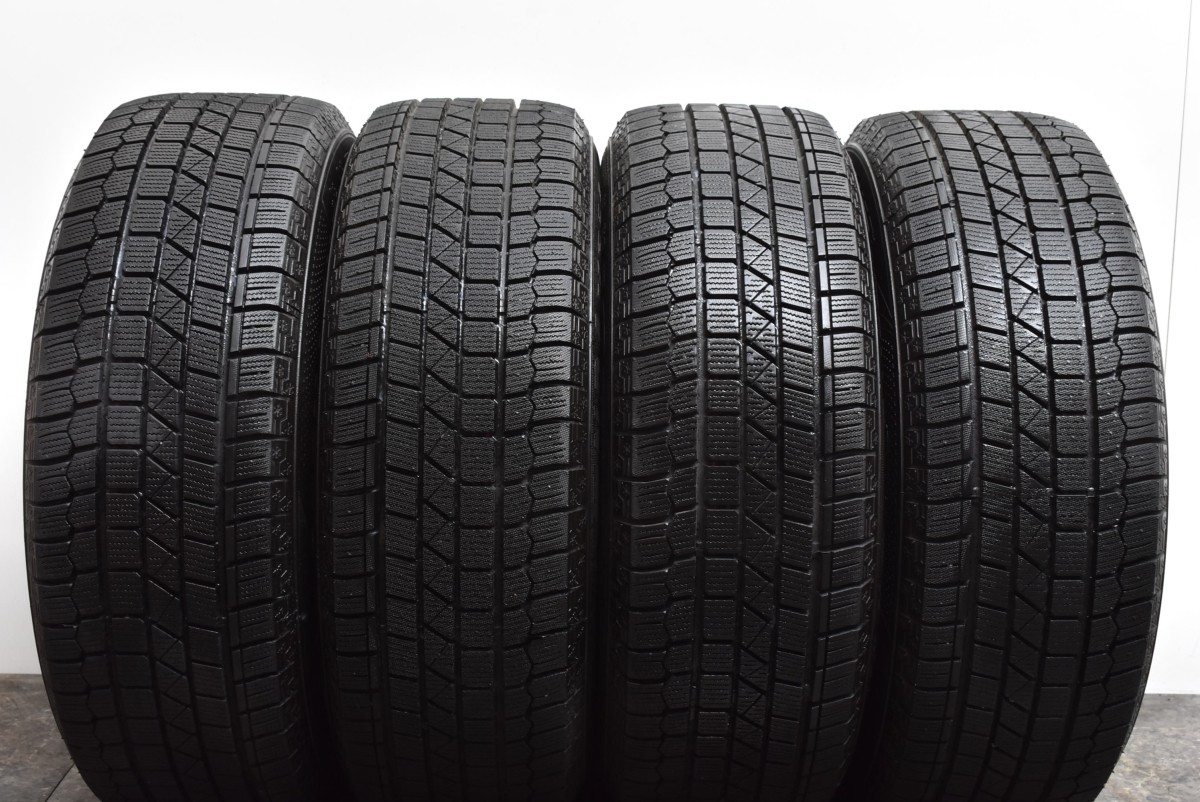 【9.5分山 美品】Weds LAUFBAHN 16in 6.5J +53 PCD114.3 ケンダ アイステックネオ KR36 215/60R16 オデッセイ ヴェゼル スタッドレス用_画像8