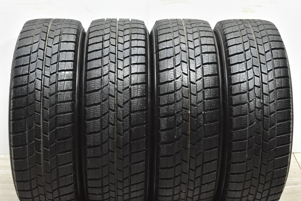 【バリ溝 美品】DOS 15in 6J +45 PCD114.3 グッドイヤー アイスナビ6 195/65R15 ノア ヴォクシー オーリス セレナ アクセラ 送料無料_画像8