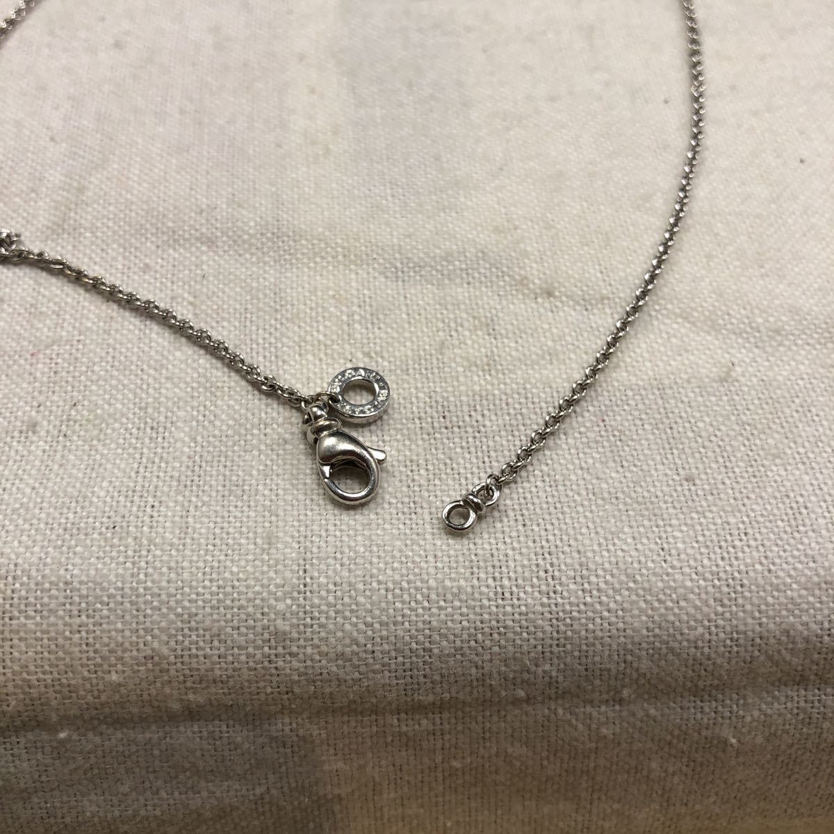 BVLGARI ブルガリ ネックレスチェーン 750 刻印あり 18金WG ネックレス