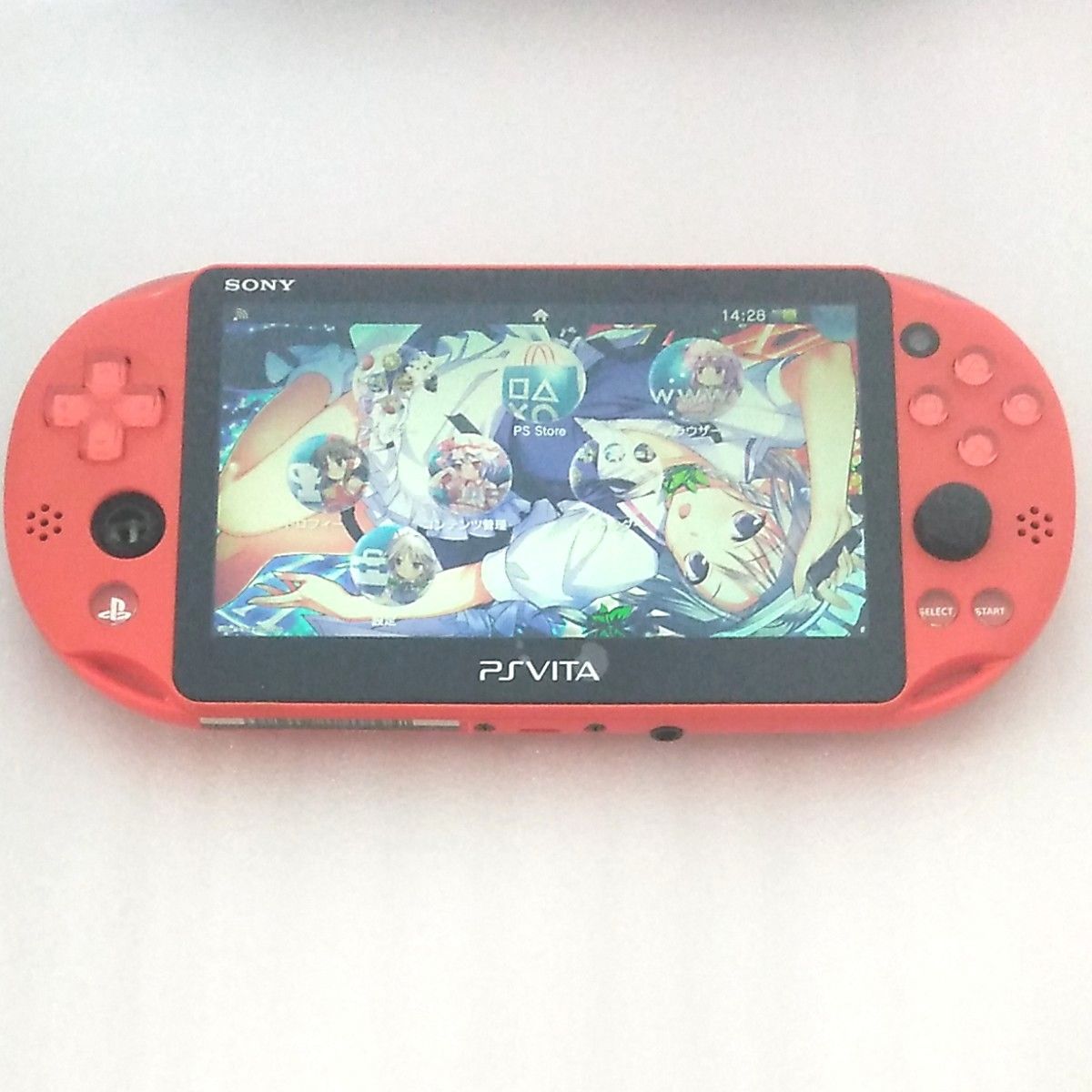 プレイステーション ヴィータ PlayStation Vita Wi-Fiモデル ネオン・オレンジ PCH-2000 新型