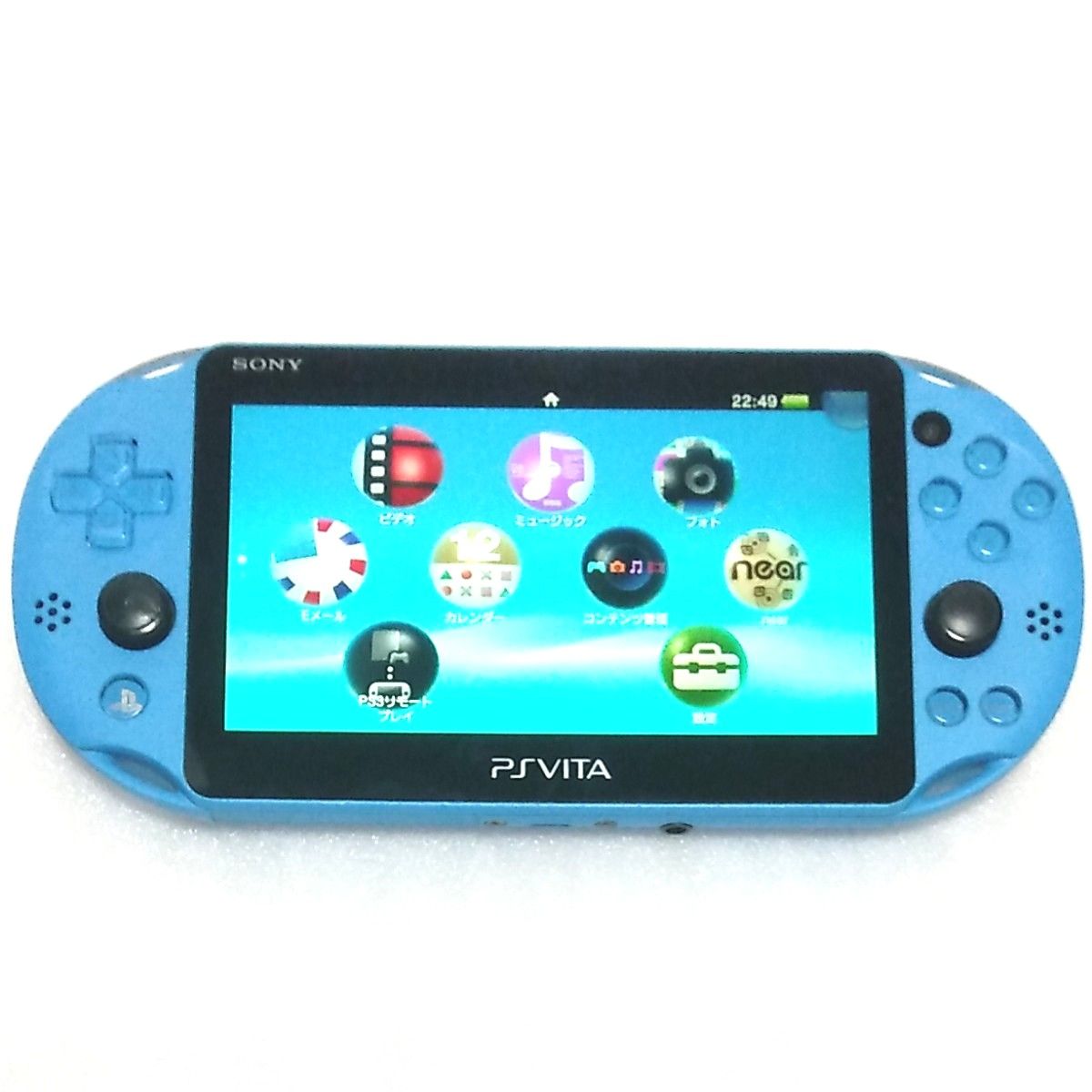 プレイステーションヴィータ PlayStationVita Wi-Fiモデル アクア