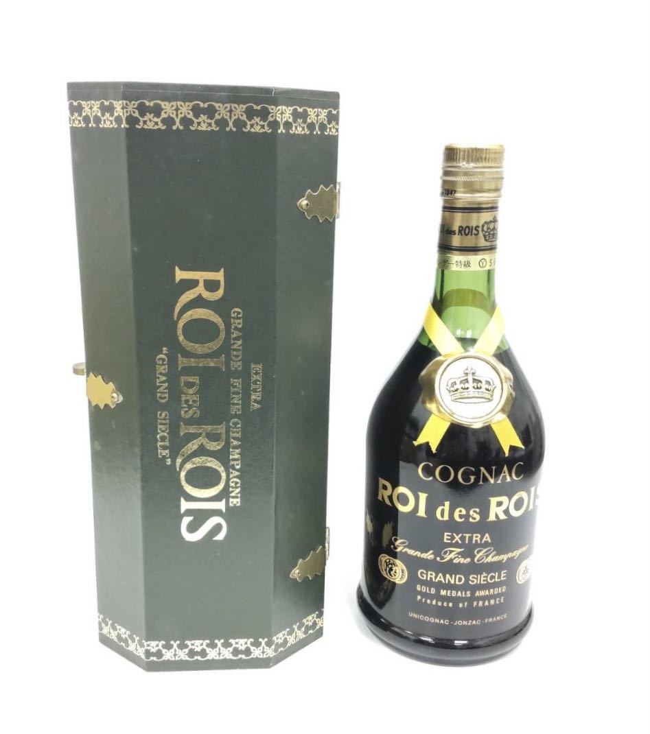 2378 ロアデロア ROI des ROIS エクストラ グランシエクル ブランデー コニャック COGNAC 700ml 40% 古酒 未開栓  食品、飲料 飲料 コニャック