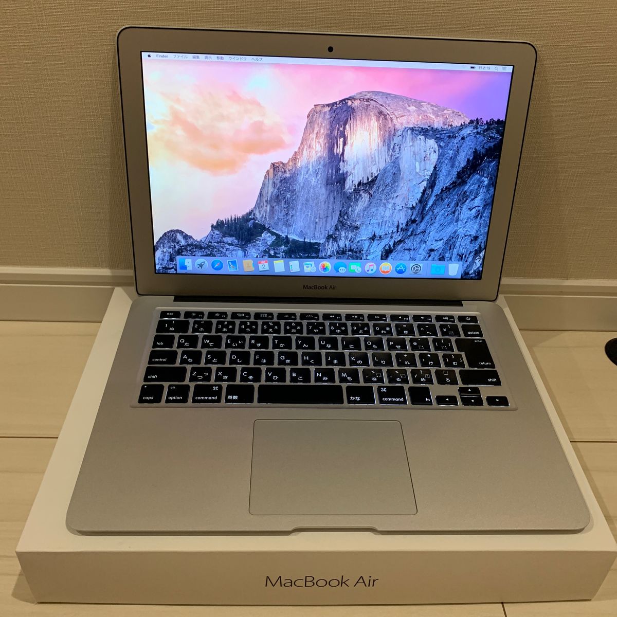 幅広type Mac Book Air 2012モデルメモリ8GB ストレージ120GB - 通販