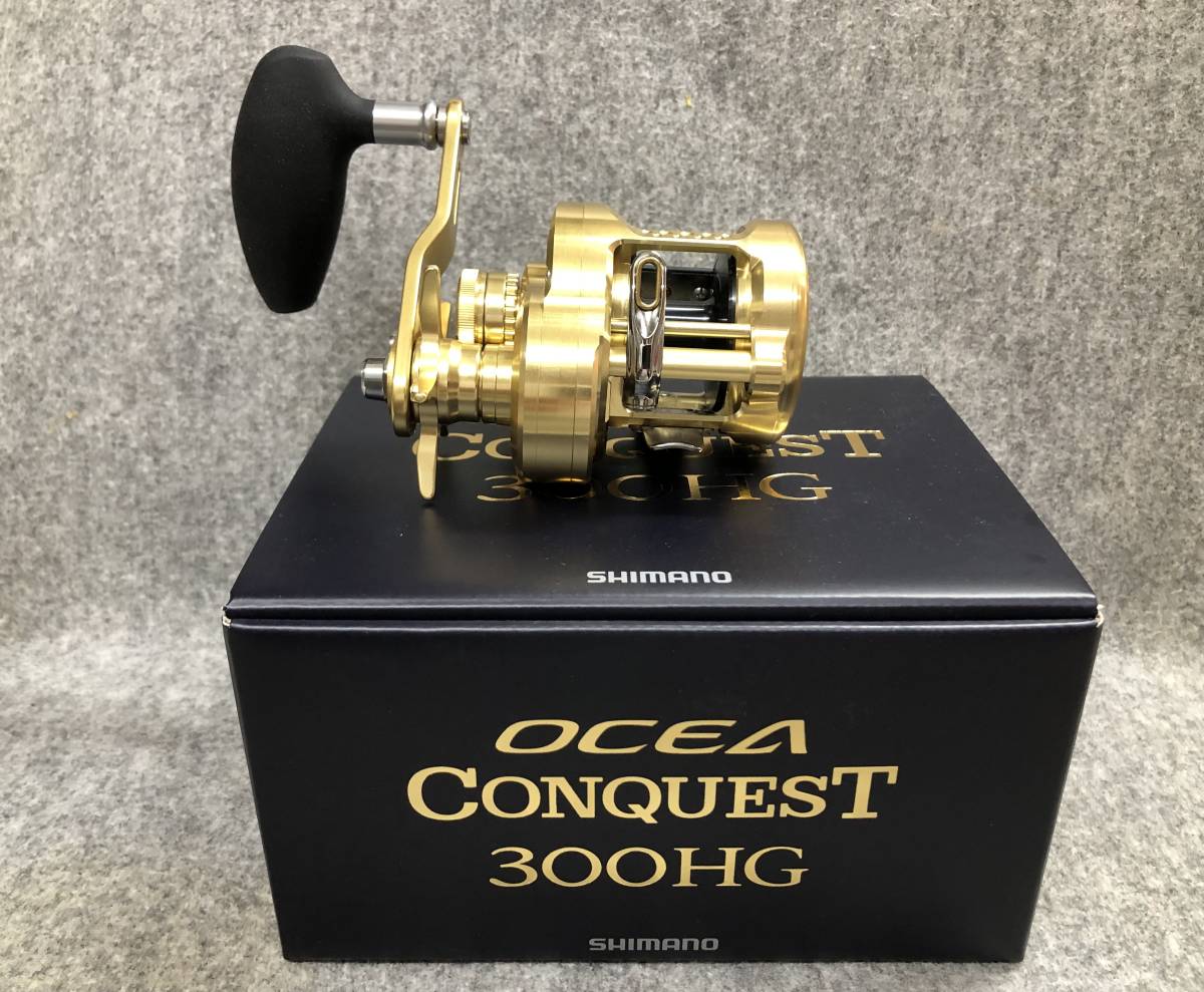 未使用 SHIMANO シマノ 22 オシア コンクエスト 300 HG ハイギヤ 右