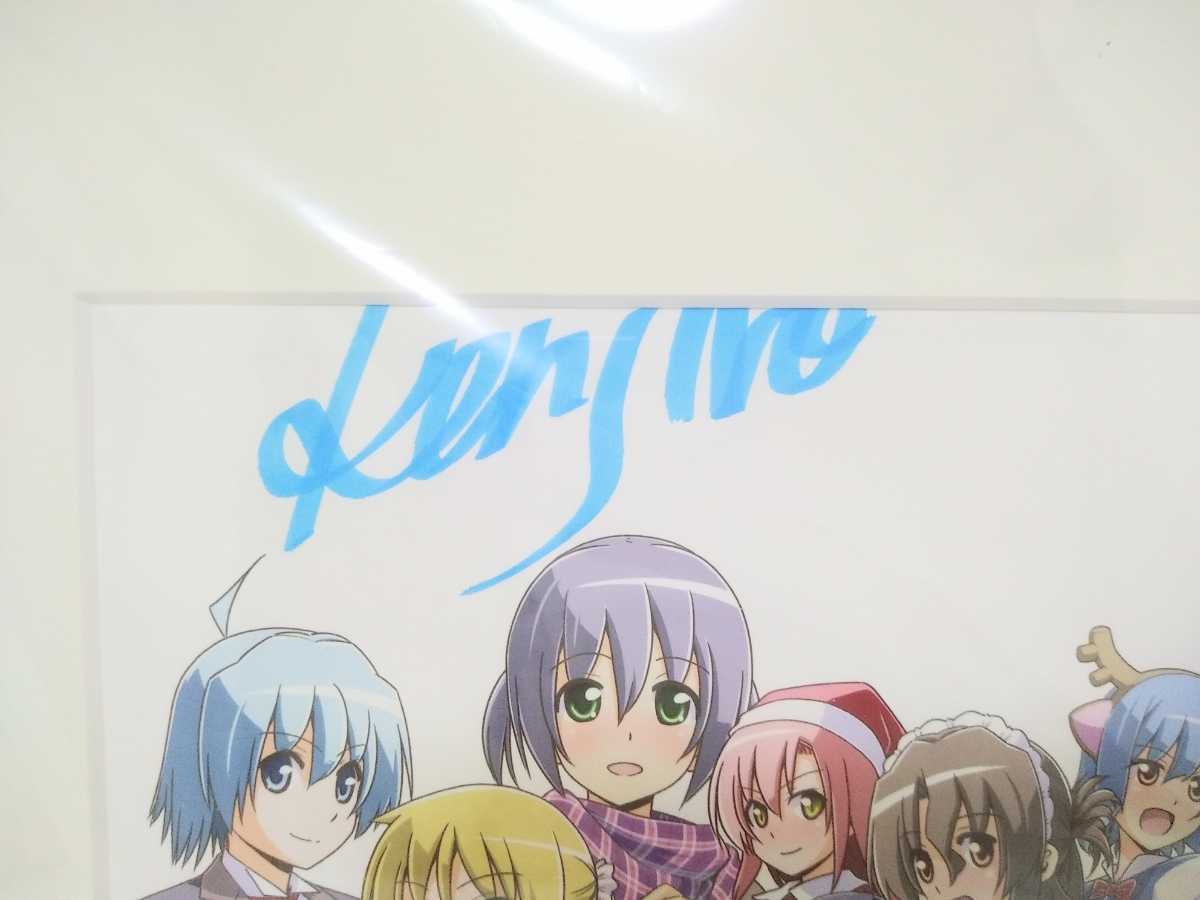 ハヤテのごとく 畑健二郎展 直筆サイン入り 複製原画 週刊少年サンデー