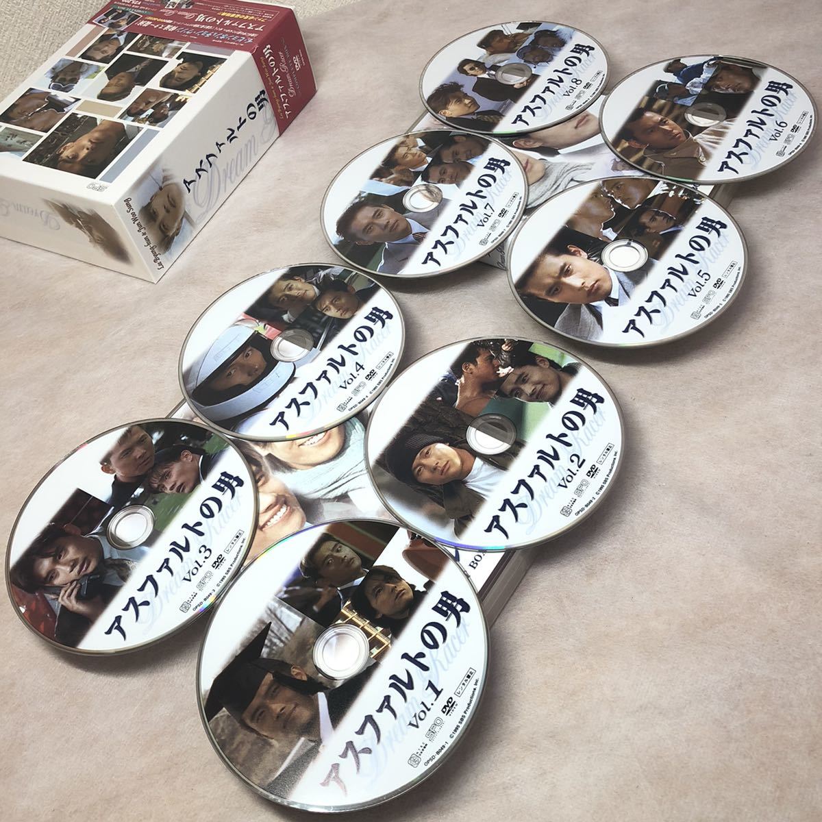 アスファルトの男 DVDコンプリートBOX〈8枚組〉全巻全話/イ・ビョンホン、チョン・ウソン、チェ・ジンシル、ホ・ジュノ、イ・ヨンエ