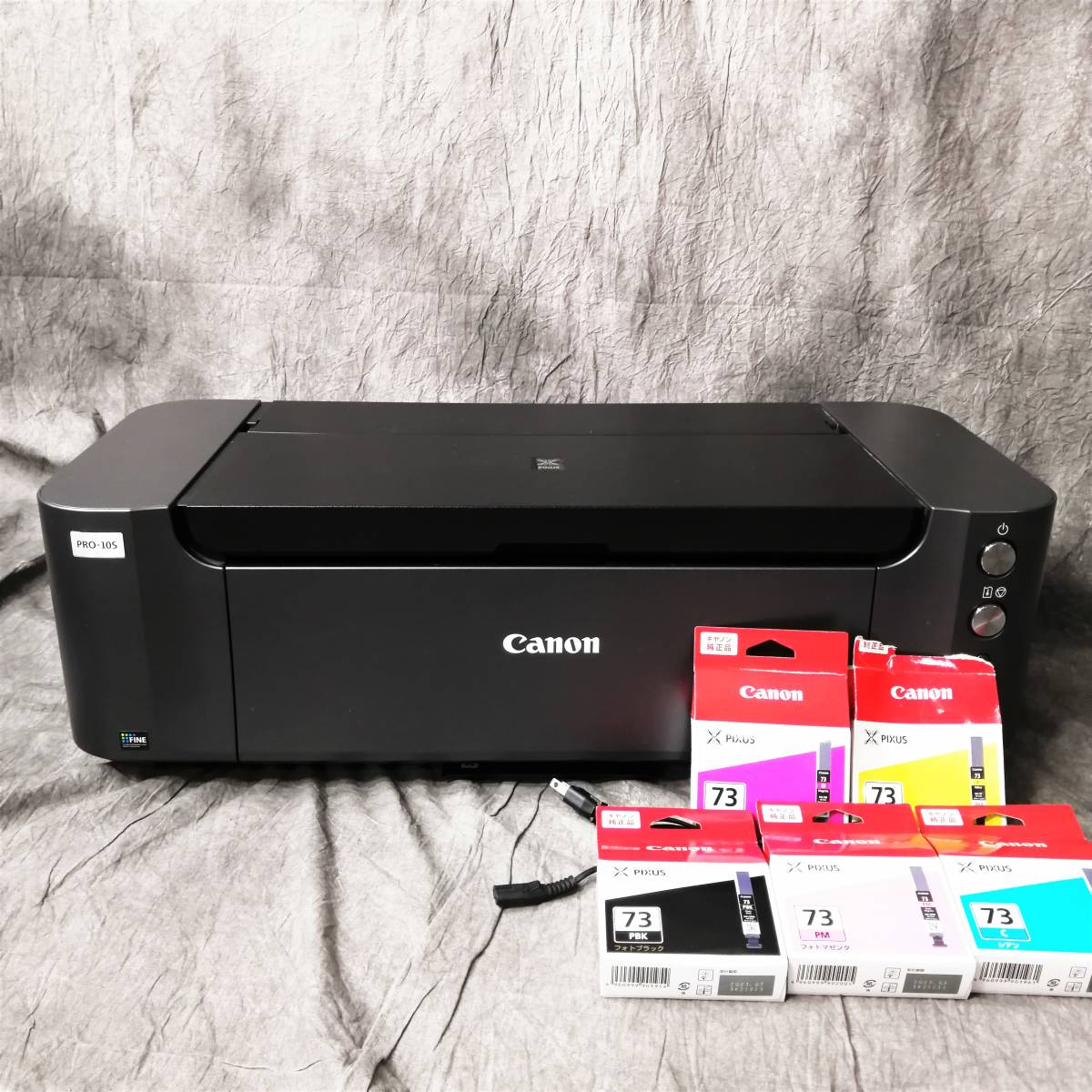 熱販売 動作品 未使用 インク 5本付 Canon PIXUS PRO-10S A3 プリンター