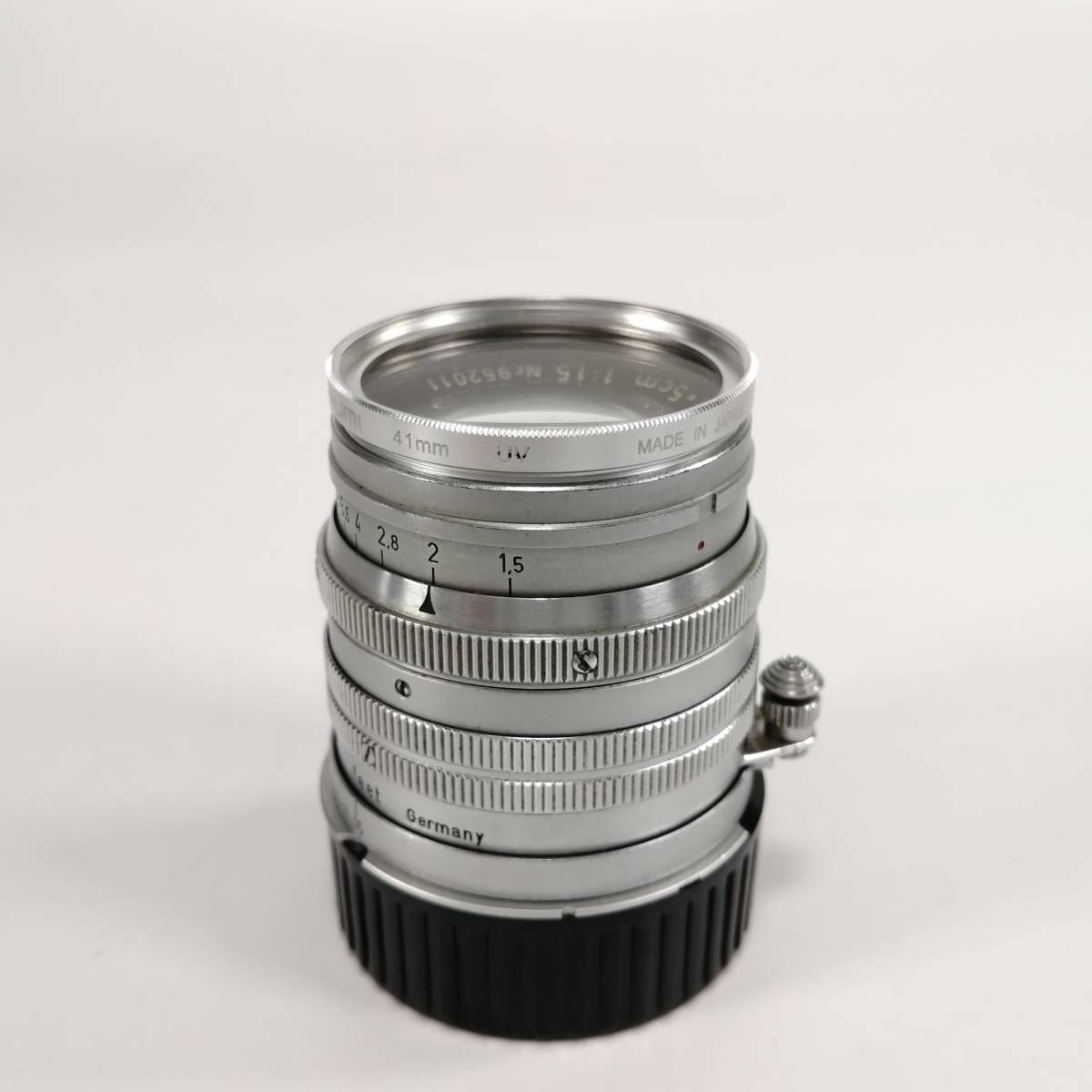 LEICA Summarit 5cm F1.5 Mマウント 50mm レンズ Leitz イエロー