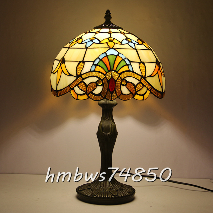 ◇綺麗◇芸術品◇ステンドランプ アラセイトウ 花柄 照明 ◇綺麗◇芸術品◇ステンドランプ アラセイトウ 花柄 照明
