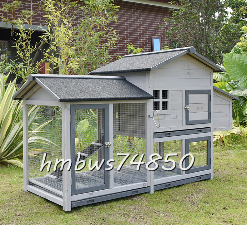  beautiful goods * high quality large chicken small shop . is to small shop wooden pet holiday house rainproof . corrosion house rabbit chicken small shop breeding outdoors .. garden for cleaning easy to do 