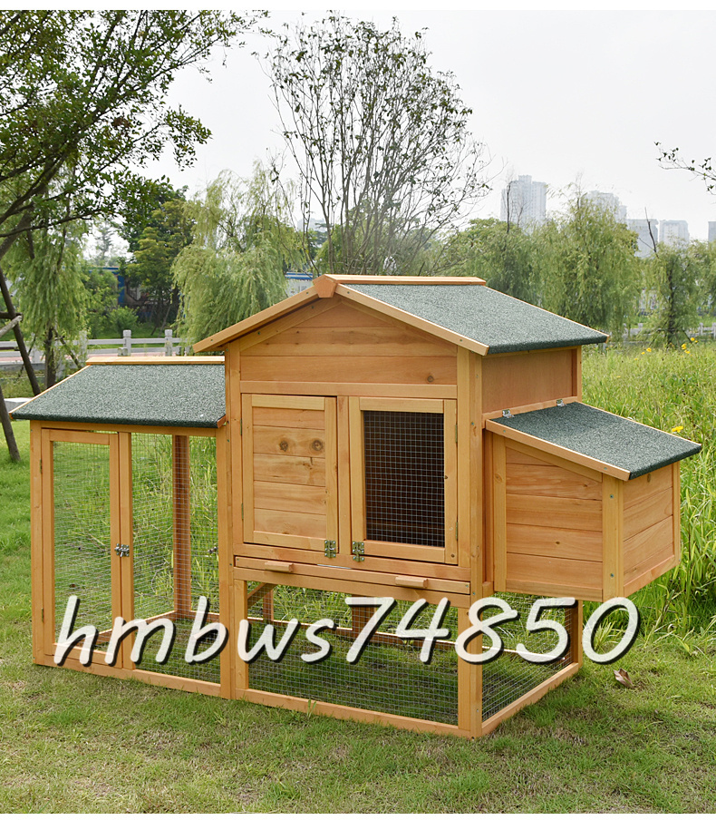 限定価格セール! ニワトリ小屋 ウサギ ハウス ハト小屋 兎 ニワトリ小屋 鳩 木製ペット別荘 稀少品 飼育 掃除しやすい 庭用 屋外養殖 かご、ケージ 限定価格セール! ニワトリ小屋 ウサギ ハウス ハト小屋 兎 ニワトリ小屋 鳩 木製ペット別荘 稀少品 飼育 掃除しやすい 庭用 屋外養殖 かご、ケージ
