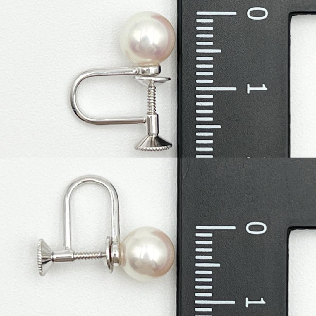 【超美品】タサキ TASAKI レディース イヤリング ピアス パール 真珠 シルバー