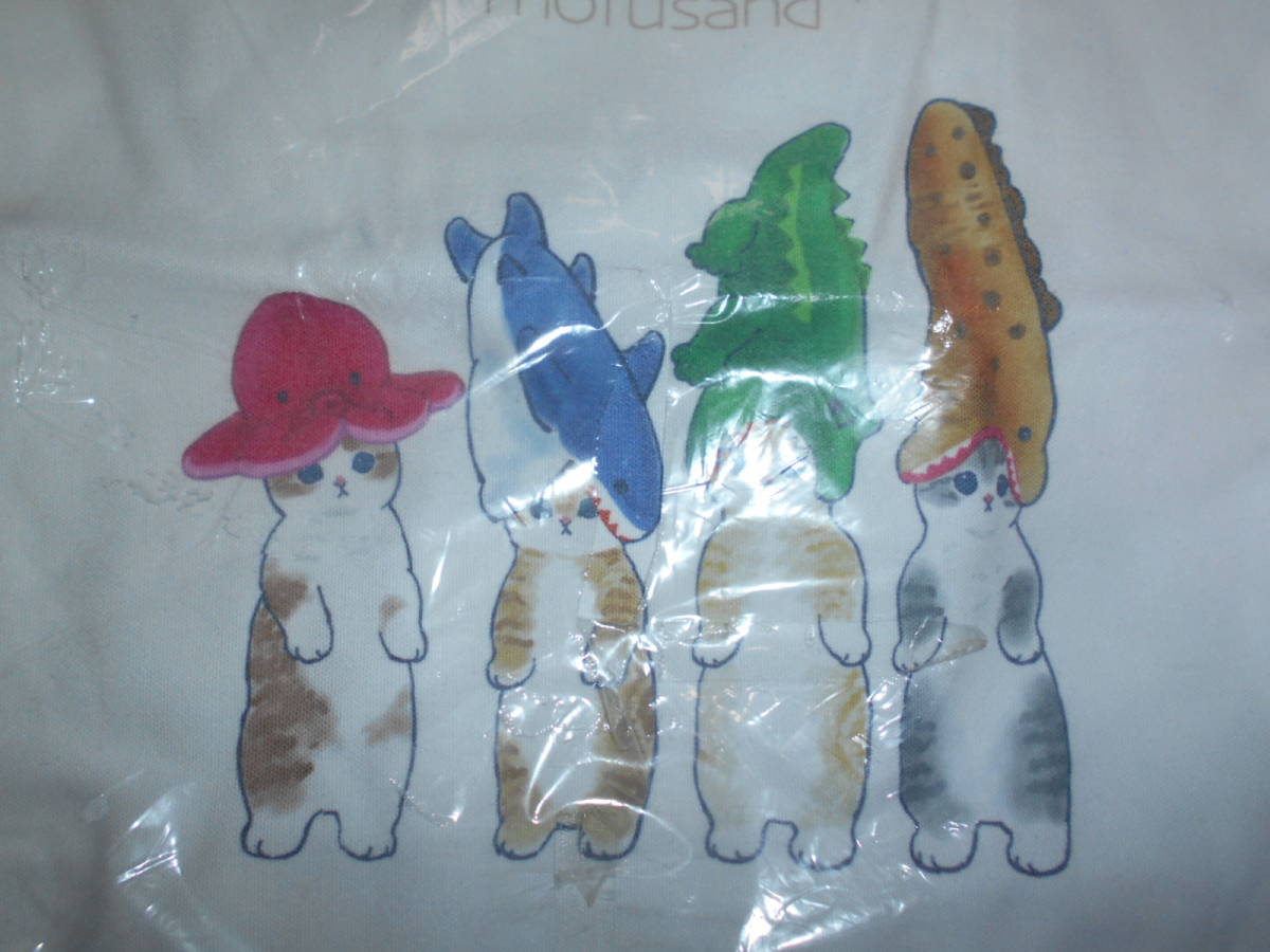 ①mofusandmof Sand tote bag 1 piece cat amusement gift 