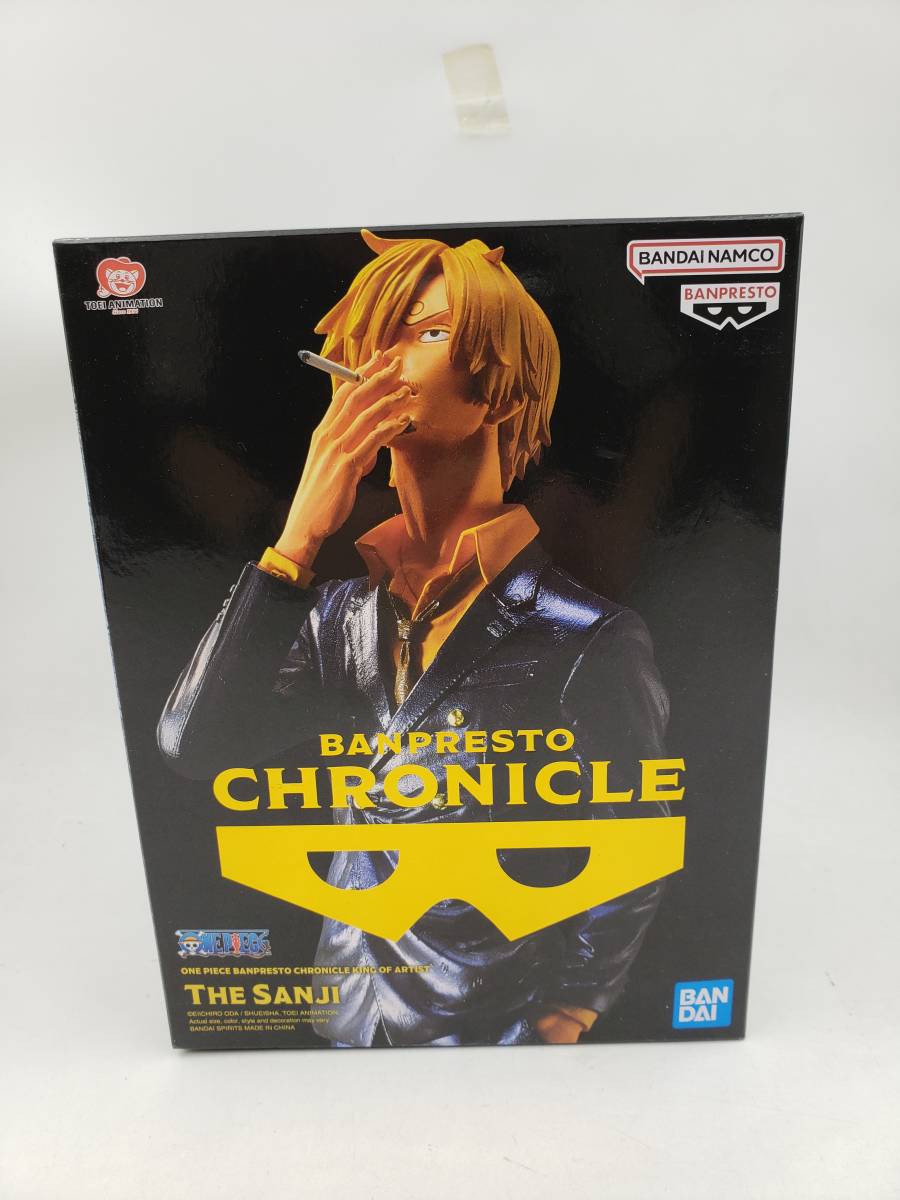  prompt decision new goods unopened One-piece van Puresuto Chronicle Banpresto Chronicle King of Artist THE SANJI Sanji figure abroad limitation 