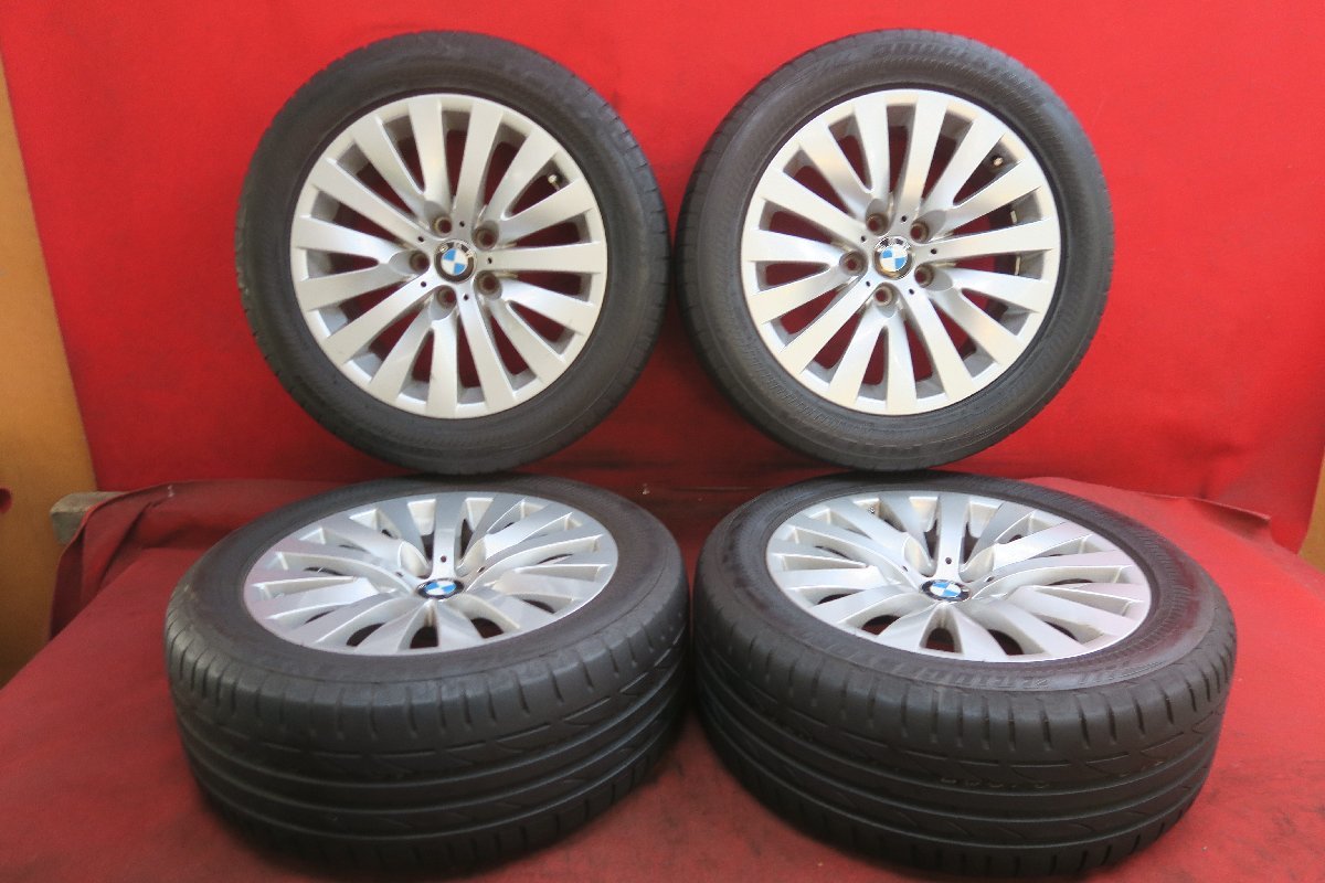 大人も着やすいシンプルファッション 5穴 18×8J 純正 5シリーズ 7