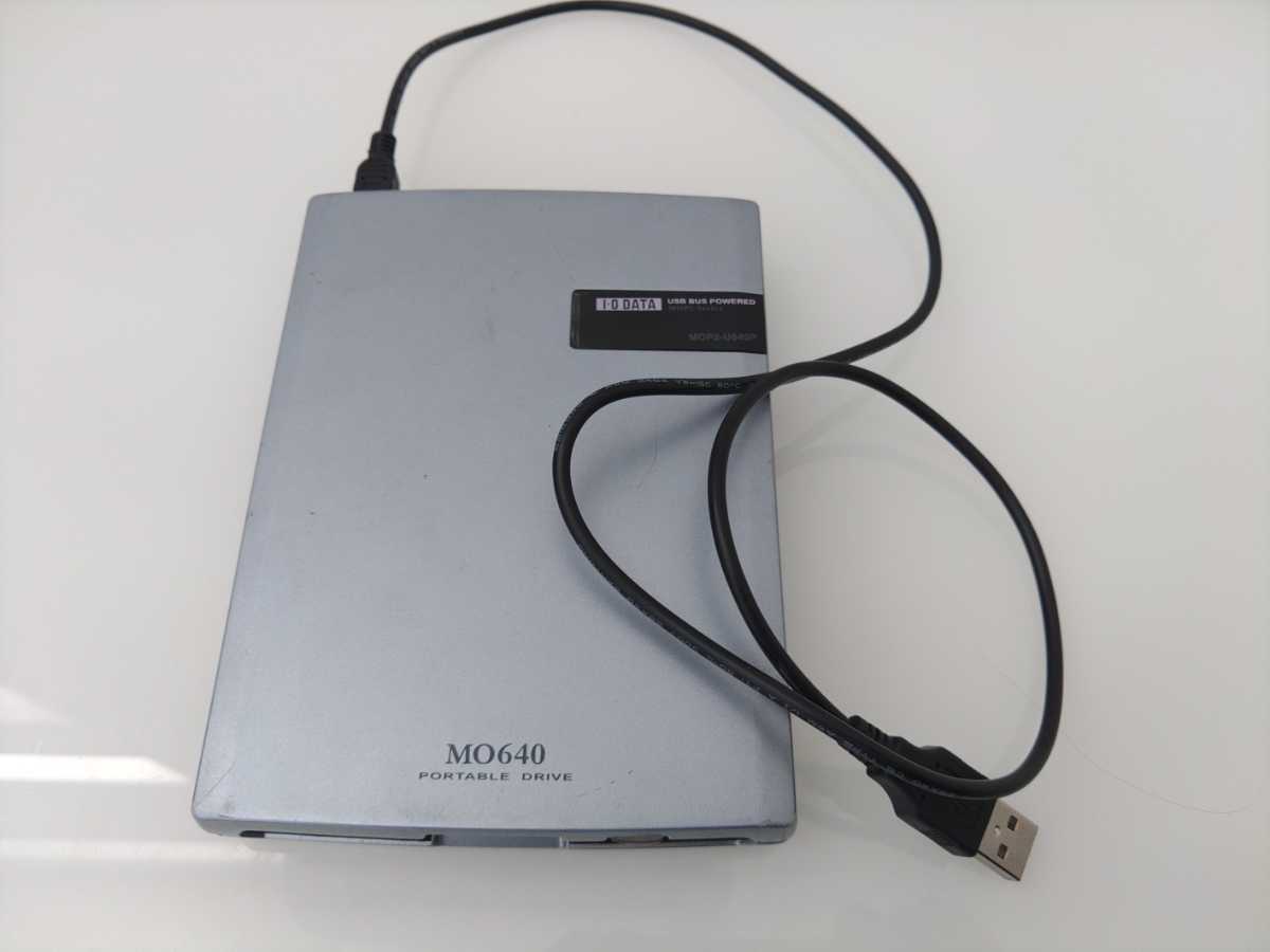 I-O DATA MOP2-U640P USB2.0 1.1対応 640MBポータブルMO 通販 I-O DATA MOP2-U640P USB2.0 1.1対応 640MBポータブルMO