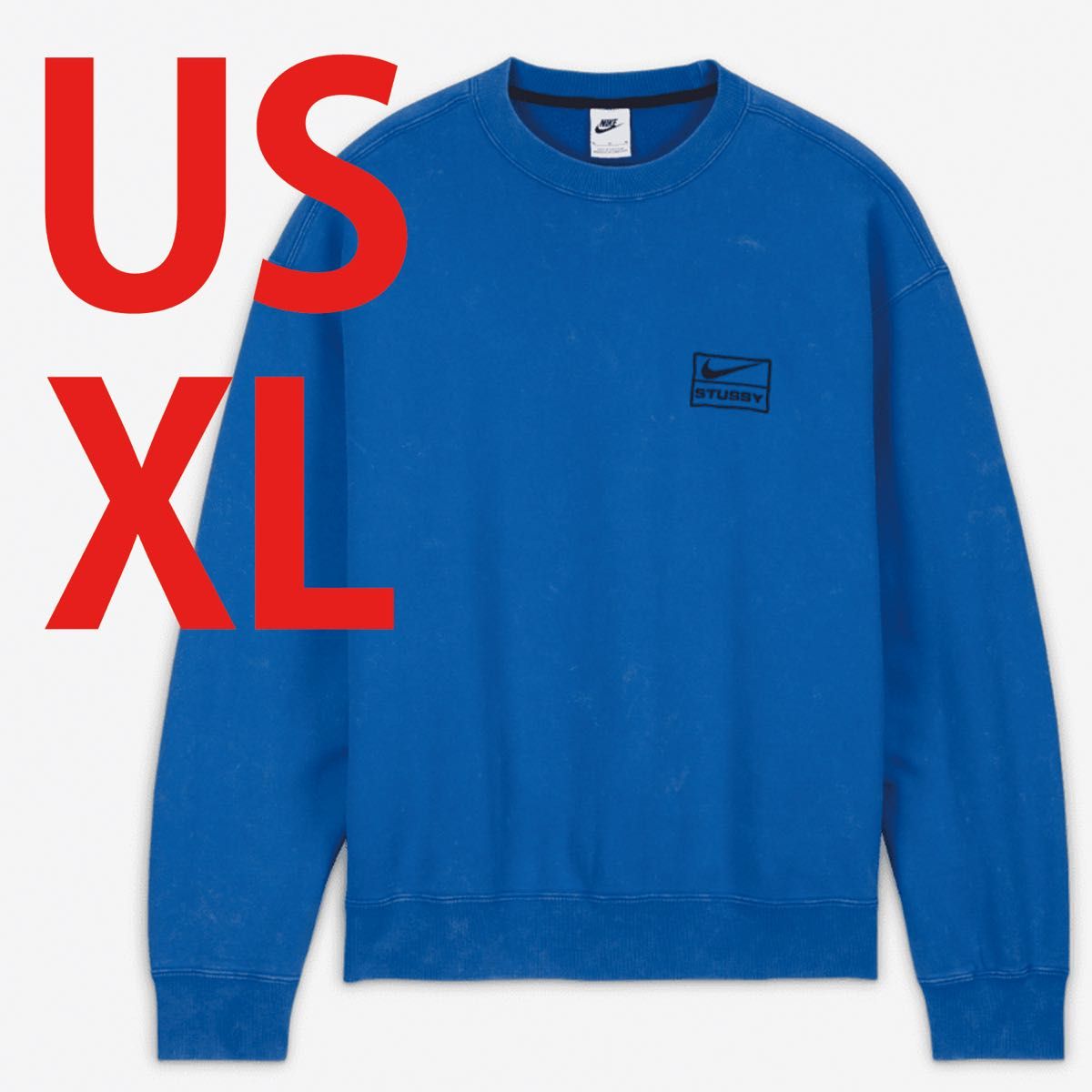 XL ナイキ ステューシー コラボ スウェット 青|Yahoo!フリマ XL ナイキ ステューシー コラボ スウェット 青|Yahoo!フリマ
