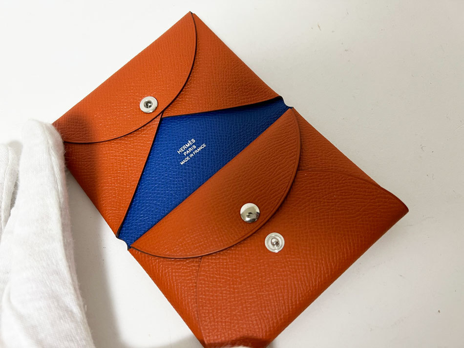 ヤフオク! - HERMES エルメス カルヴィ デュオ ヴェルソ コイ...
