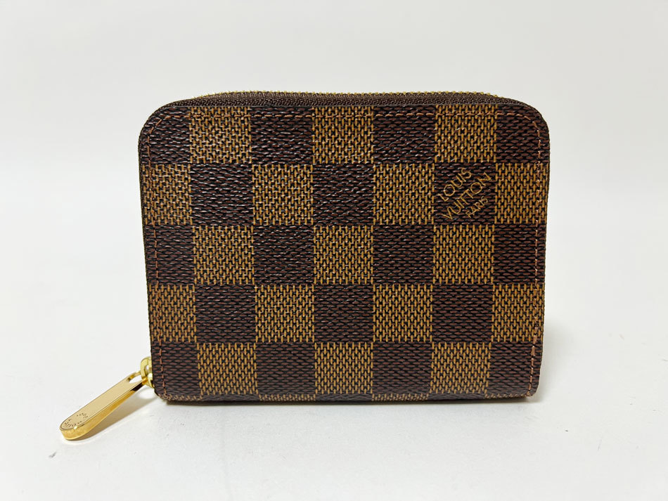 送料無料 LOUIS VUITTON ルイヴィトン ダミエ ジッピーコインパース
