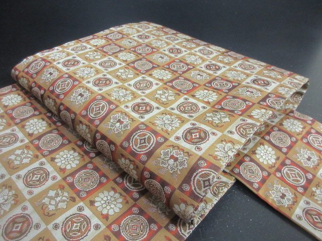 唐花雙鳥長斑錦 帯 本州送料無料 レディース | fujiyogyo.co.jp