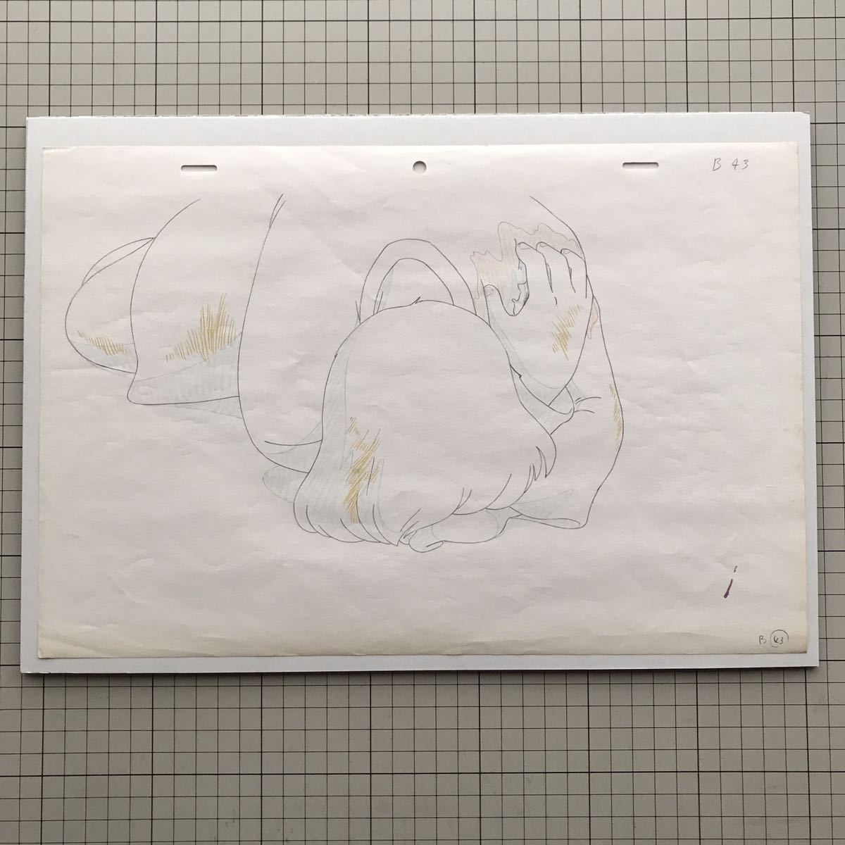 直筆原画 風の谷のナウシカ 宮崎駿 ジブリ 動画 原画 セル画 直筆原画 風の谷のナウシカ 宮崎駿 ジブリ 動画 原画 セル画