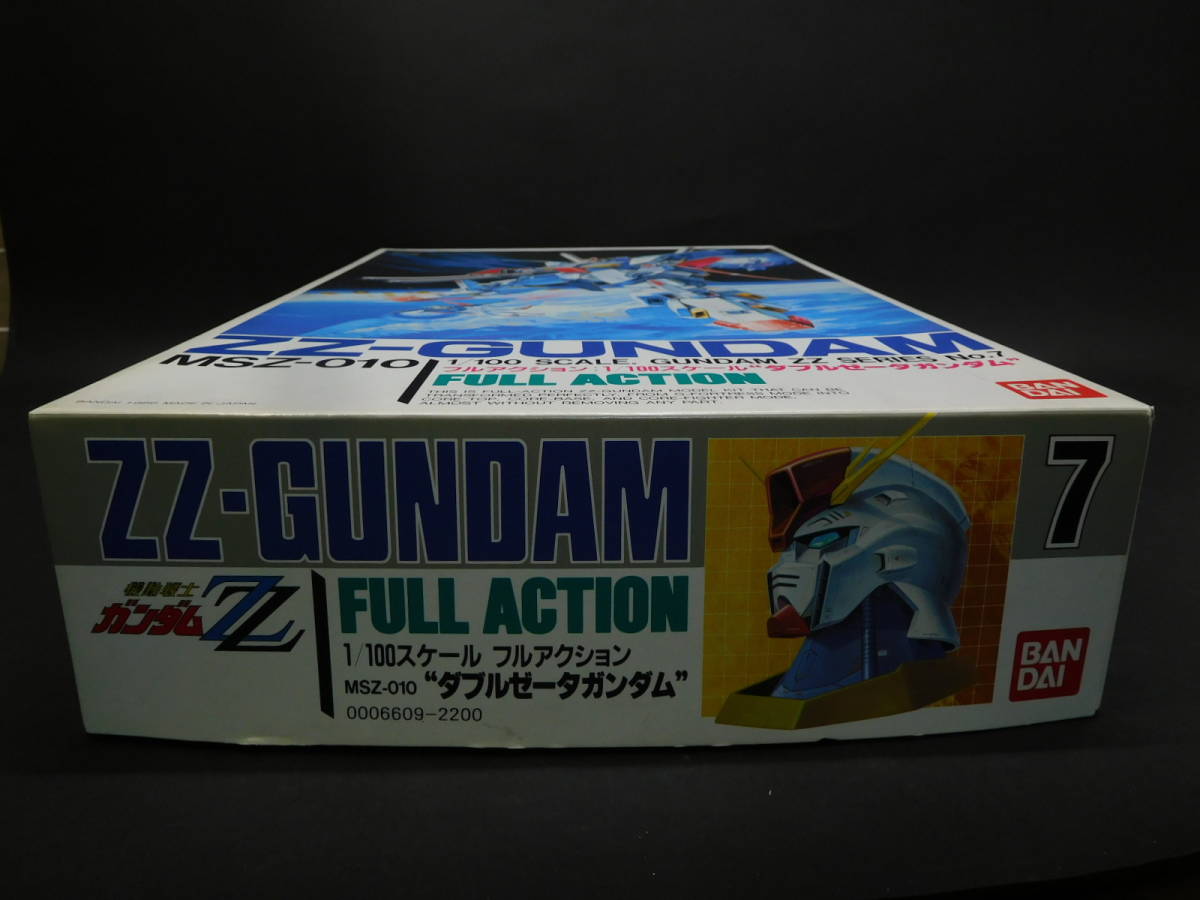 1/100 double ze-ta Gundam deformation . body Mobile Suit ZZ Gundam Bandai not yet constructed plastic model rare out of print gun pra old kit 