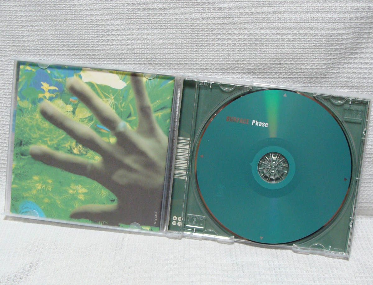 【092】 SURFACE サーフィス CD アルバム 3枚セット Phase Fate 君の声で 君のすべてで... 椎名慶治 永谷 喬夫_画像4
