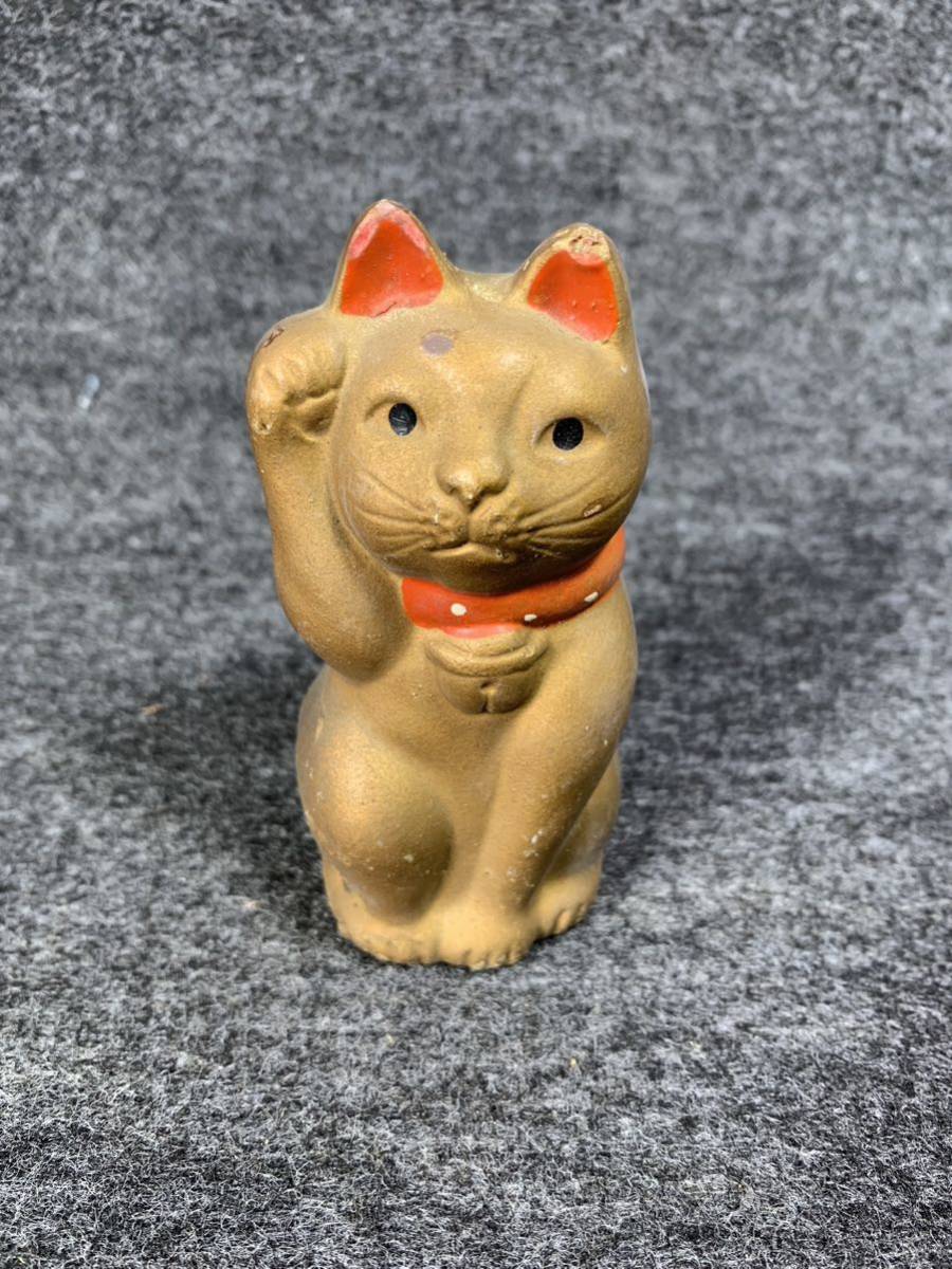古い東海銀行貯金箱招き猫陶器土人形| JChere雅虎拍卖代购