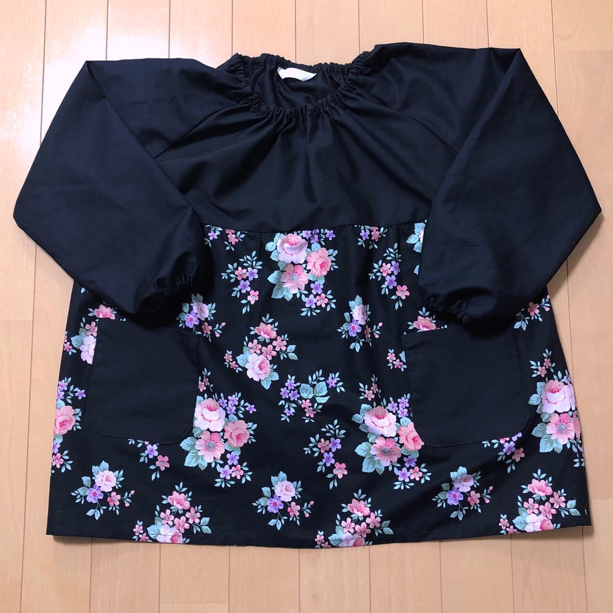 スモック サイズ130 ハンドメイド お花 リボン - 通販 - hanackenovinky.cz
