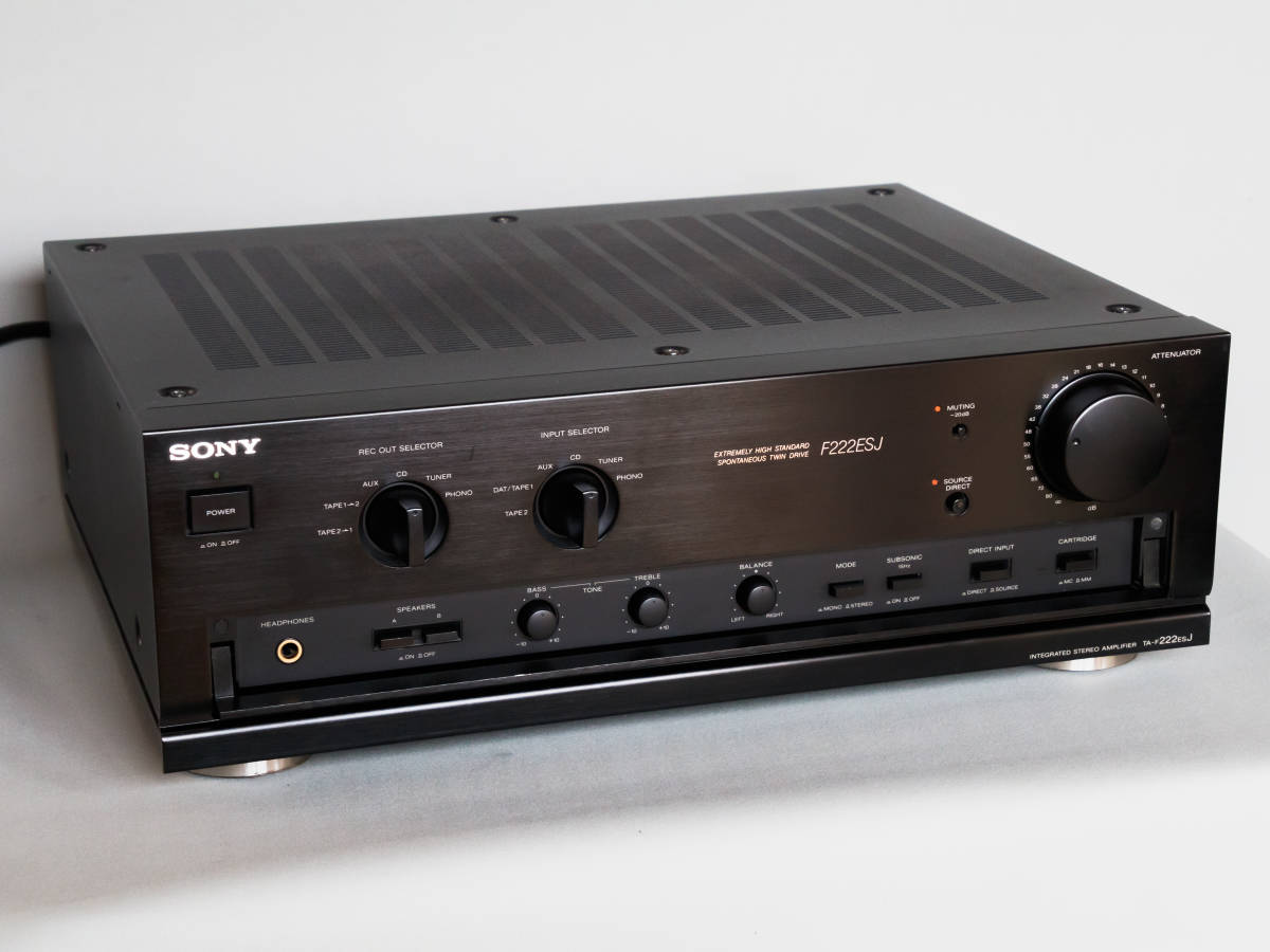 Yahoo!オークション - SONY プリメインアンプ TA−F222ESJ ジャンク Yahoo!オークション - SONY プリメインアンプ TA−F222ESJ ジャンク