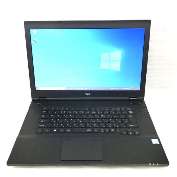 15.6型ビジネスノート メモリ8GB搭載 NEC VersaPro VKL24A-1(Core i3-7100U 2.4GHz/8GB/500GB/DVD/Wi-Fi/Windows10 Pro)[331303+]_画像1