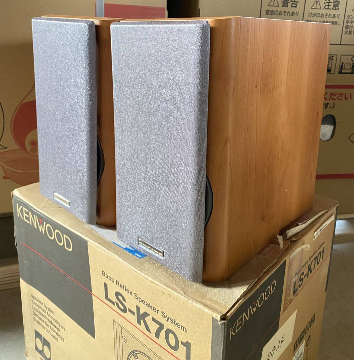  new goods KENWOOD LS-K701 Kenwood height sound quality 2way speaker tube NO.F71