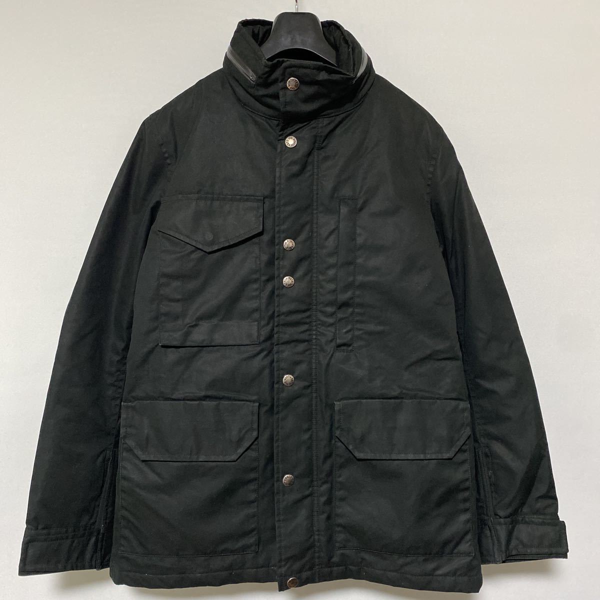 美品 ノースフェイスパープルレーベル 光電子 プリマロフト M-65 中綿 ジャケット S north face purple label black PRIMALOFT_画像1