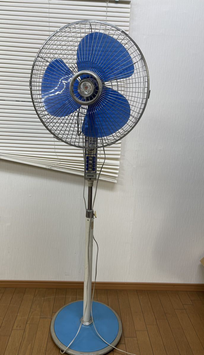 レトロ 扇風機 シャープ製 Yahoo!オークション - 昭和レトロ SHARP PJ-404FF 40㎝ フロアー