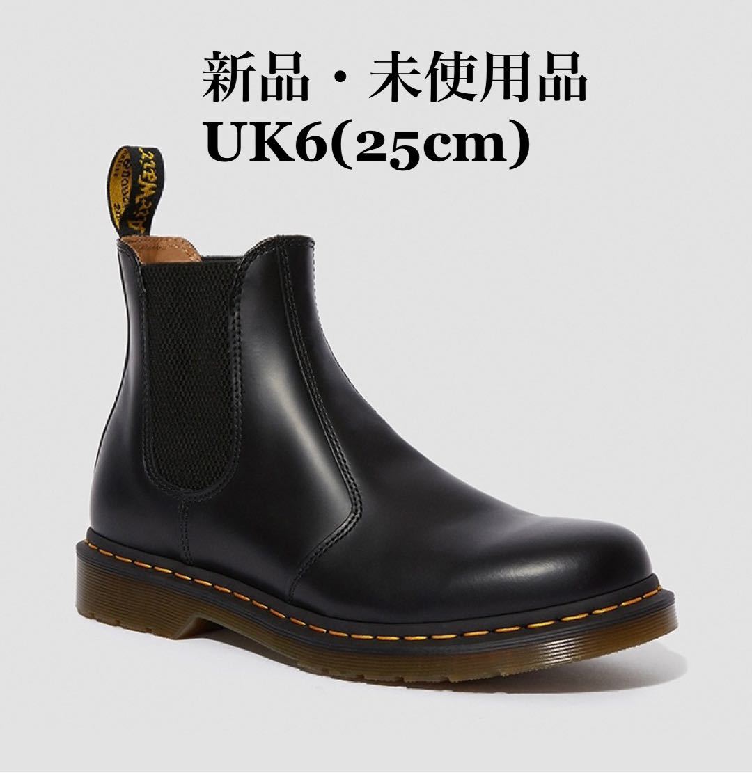 Dr.Martens ドクターマーチン 2976 YS チェルシーブーツ サイドゴアブーツ ブラック メンズシューズ UK6