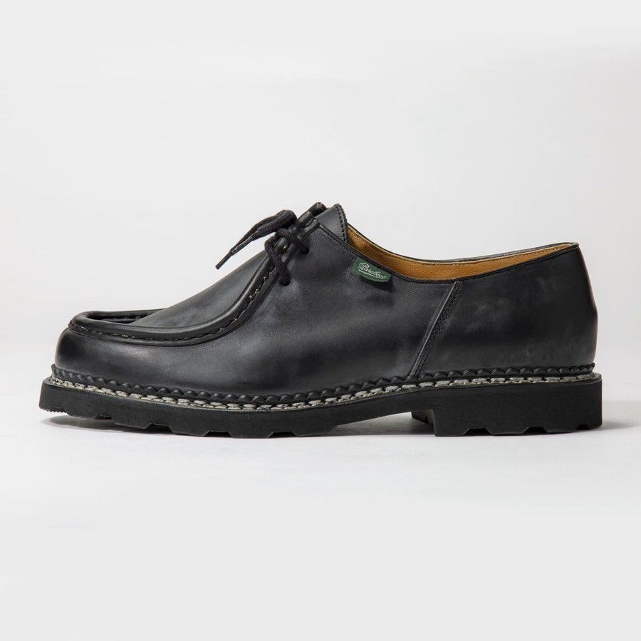 パラブーツ Paraboot ミカエル MICHAELチロリアン モカシン NOIR