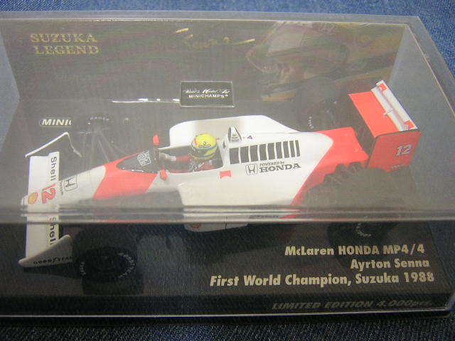喜ばれる誕生日プレゼント 1/43 MINICHAMPS 鈴鹿レジェンド 1988年日本