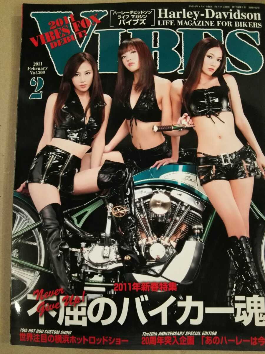 VIBES バイブズ  2011年 2月 vol.208  VIBESFOX ジュリ・シオリ・レイナの画像1
