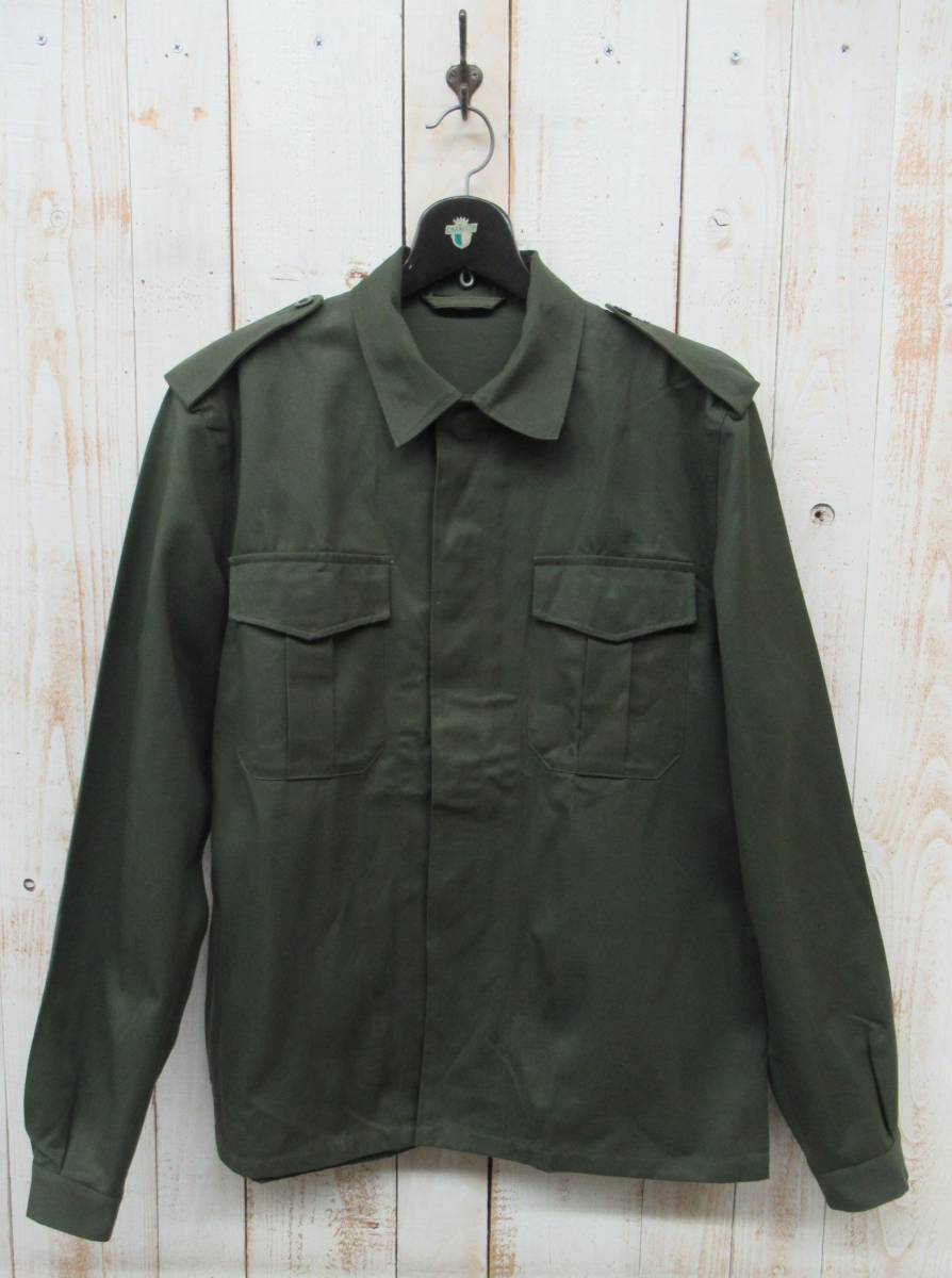 デッドストック＊VINTAGE EU ヨーロッパ古着＊A.B.L ベルギー軍＊ジャケット ファティーグジャケット 1970'S ETS.FR.CHANTERIE 1974_画像1