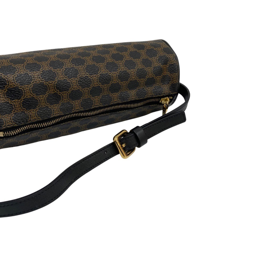 極 美品 保存袋付 CELINE セリーヌ ヴィンテージ マカダム ブラゾン