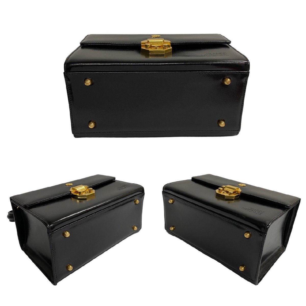 極 美品 保存袋付き VERSACE ヴェルサーチ サンバースト モチーフ 金具