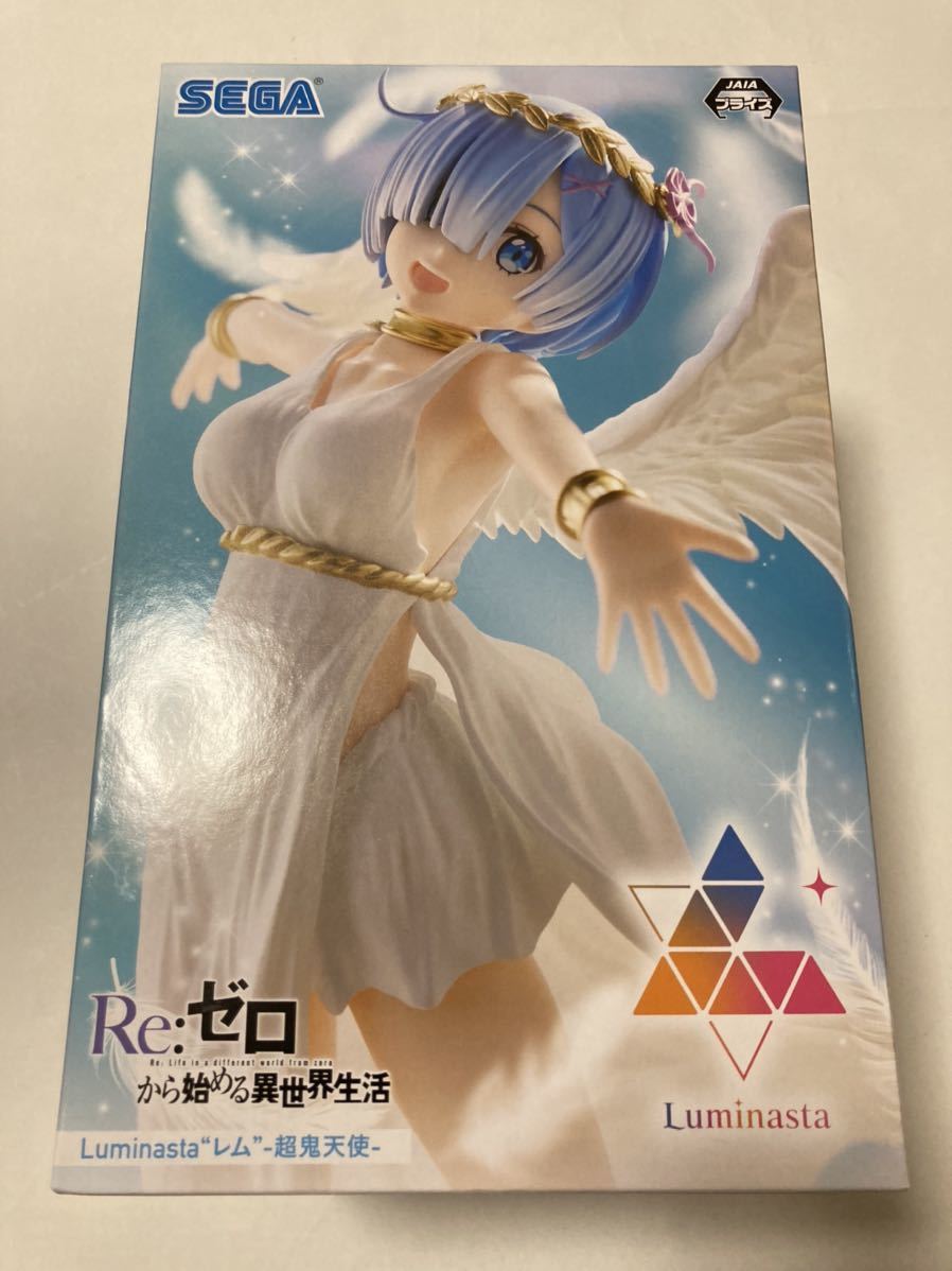 Re ゼロから始める異世界生活 Luminasta “レム” -超鬼天使- 全1種 フィギュア プライズ リゼロ 新品 未開封