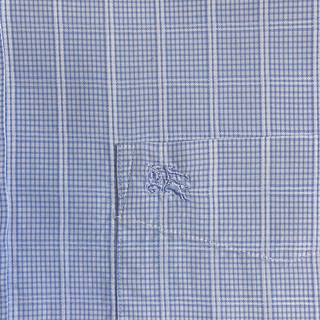  Burberry London * три . association * мужской рубашка с длинным рукавом * вода * белый цвет * размер M